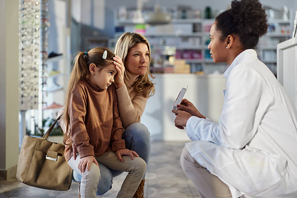 istock I think she has a little bit of fever! 2244290587