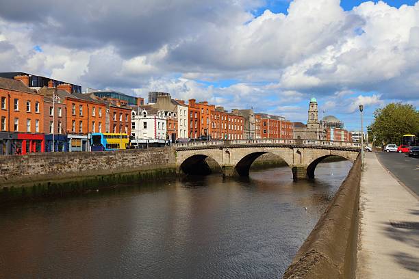 istock River Liffey in Dublin city, Ireland 2244293622