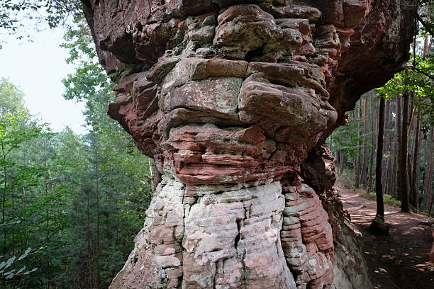 istock Sandstone rock formation in the Palatine Forest 2244296757