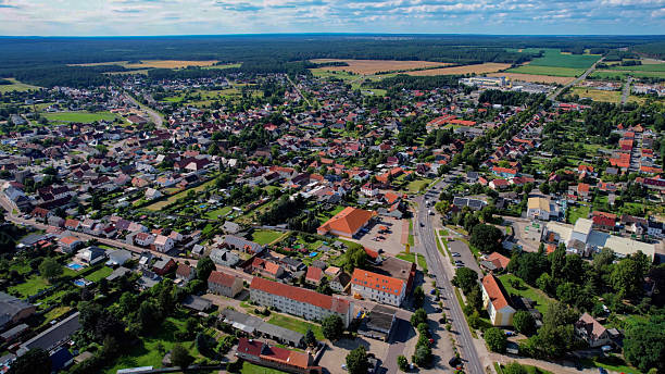 istock Aerial view around the city Colbitz 2244301096