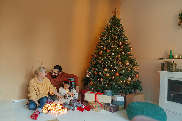 istock Christmas family portrait 2244318724