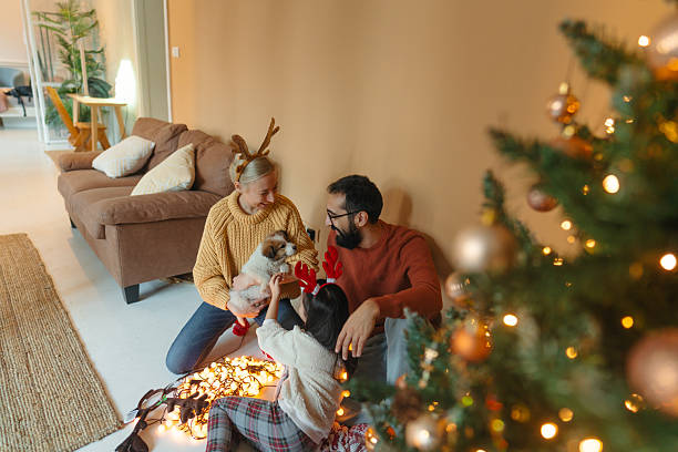 istock Christmas family portrait 2244318777