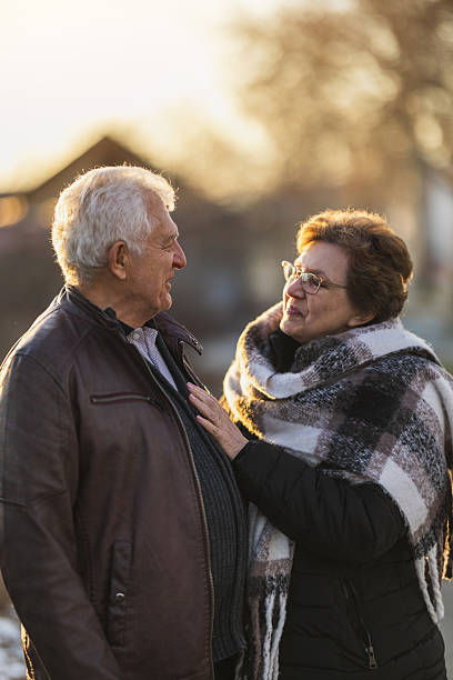 istock Senior Couple Enjoying Walk Together 2244322062