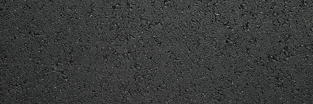istock New dark black asphalt background. Closeup. Wide banner. Empty place for text. Top down view. 2244324536