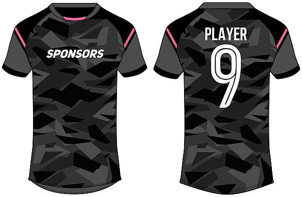 istock Camouflage Sports jersey t shirt design concept vector template 2244331816