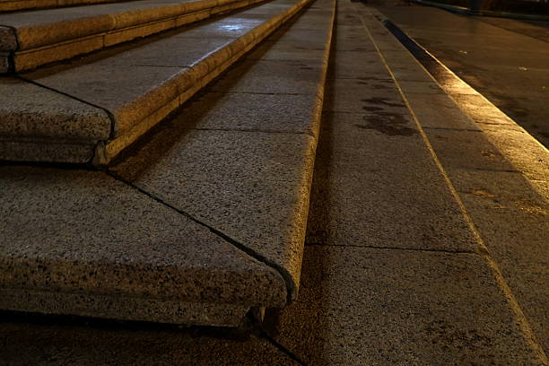Shot of a local parking garage stair case.  If you use this please let me know.