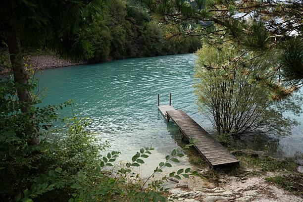 Lake of  Molveno , Trentino , Italy - Lago di Molveno