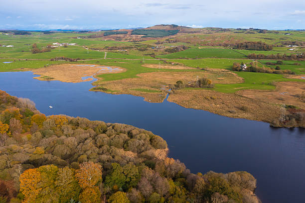 istock Drone view of a rural scene in Scotland 2244344283