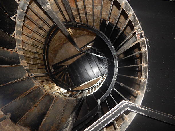 istock St. Canices Ireland Watchtower Spiral Stairs 2244355448