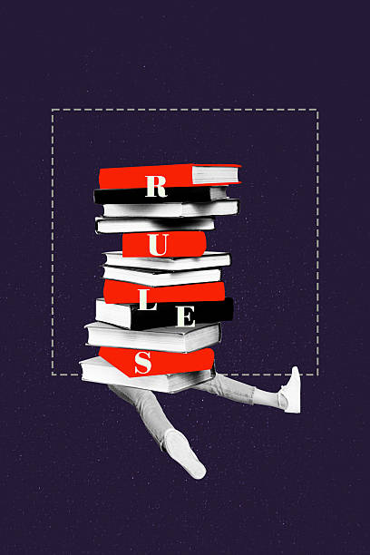 istock 3d vertical artwork banner sketch photo collage of anonym girl guy instead head book stack ruler bookworm hobby education concep 2244355643