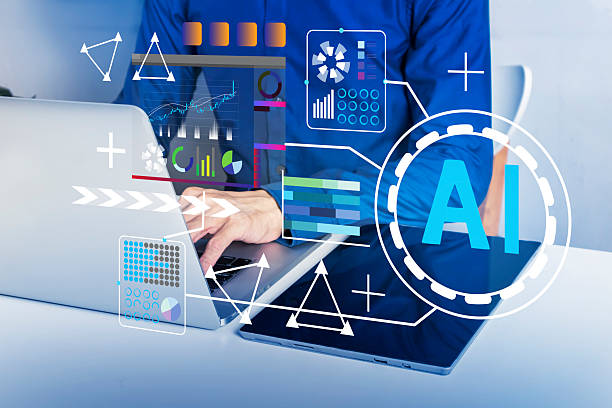 istock AI technology concept in running business systems and assisting in working from large databases in the system to analyze business possibilities. 2244360806