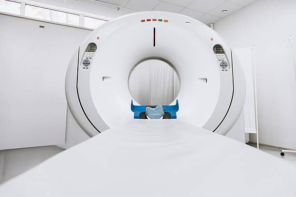 istock Modern CT scanner positioned in a clinical environment 2244386698