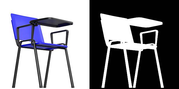 Office chair. Interior element. Isolated from the background. From different angles