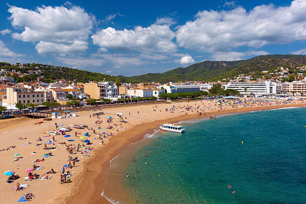 istock Tossa de Mar beach in Tossa de Mar Spain 2244393296