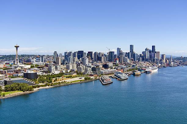 istock Seattle skyline on a sunny day in June 2244396857