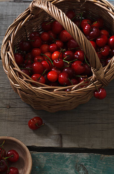 istock A basket full of fresh red cherries on a wooden surface 2244400007
