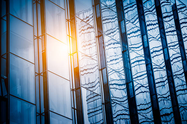 Skyscraper, Building Exterior, Close-up, Construction Industry, Glass - Material