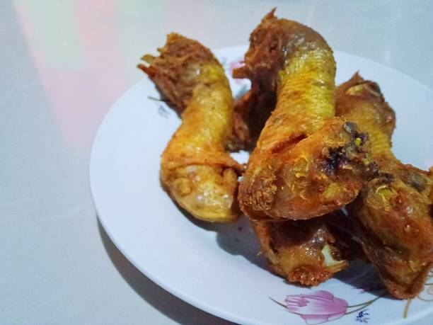 istock A meal with fried chicken head on the menu 2244427026