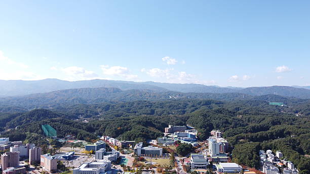 istock Aerial view of Gangneung 2244437521