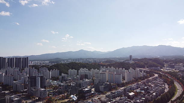 istock Aerial view of Gangneung 2244437577