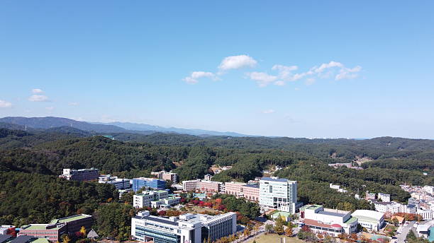 istock Aerial view of Gangneung 2244437601