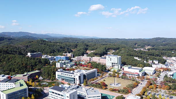 istock Aerial view of Gangneung 2244437604