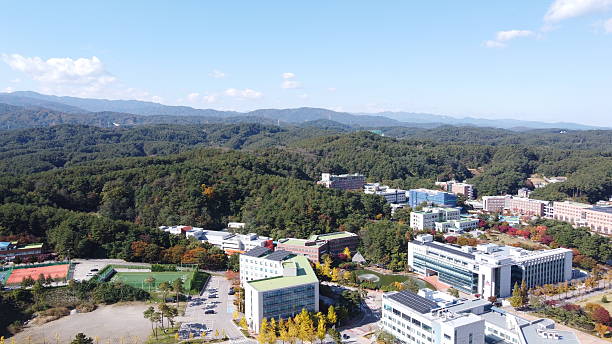 istock Aerial view of Gangneung 2244437607