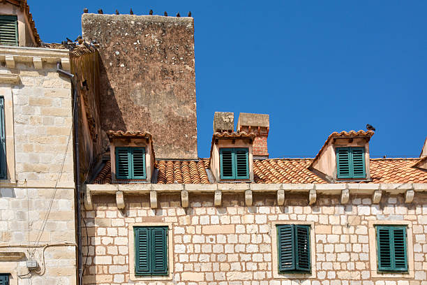 old building in Dubrovnik in Croatia. travel around Europe