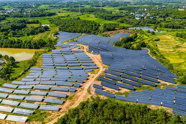 istock Solar photovoltaic new energy 2244456340
