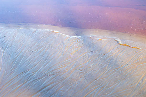 istock Beautiful sand patterns at the beach of Baltic Sea. 2244460103