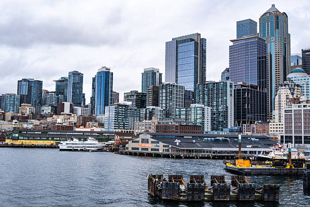 istock The Seattle waterfront in November 2244472660