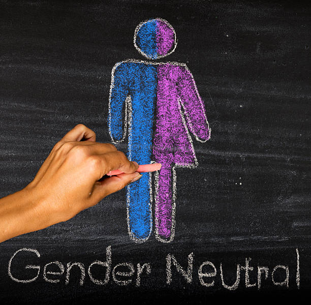 istock Unisex Transgender Symbol,gender neutral 2244473613