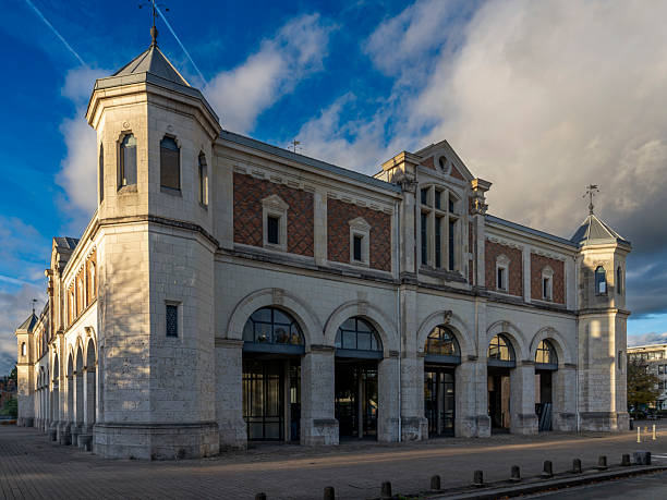 istock Blois, France - 10 27 2025: Panoramic view of the Grain Hall building 2244482772