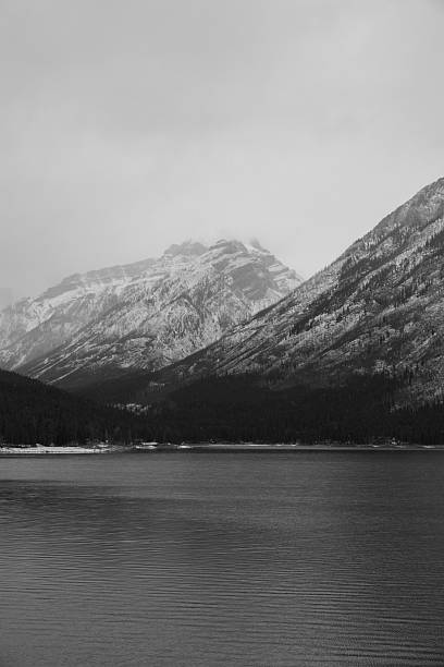 istock lake lake Minnewanka in Alberta, Canada. 2244486957