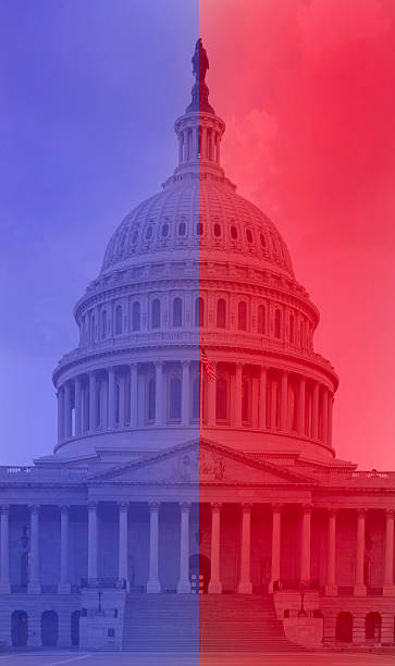 istock capital building red and blue 2244494273