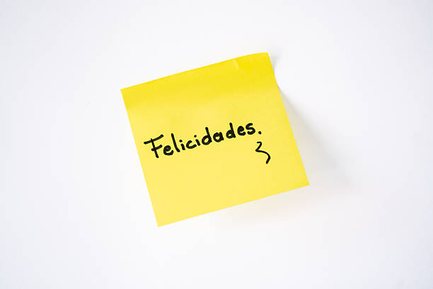 istock The word ‘congratulations’ written on a yellow sticky note with a white background. 2244495898