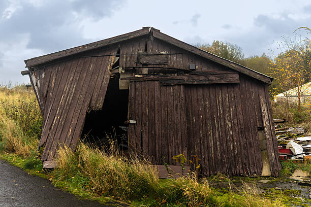 Derelict building in Fort-De-France, Martinique
