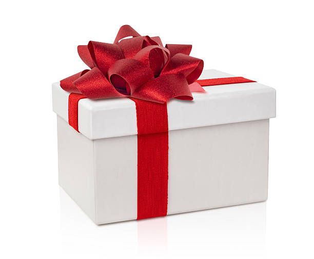istock Gift box with red ribbon and bow 2244525031