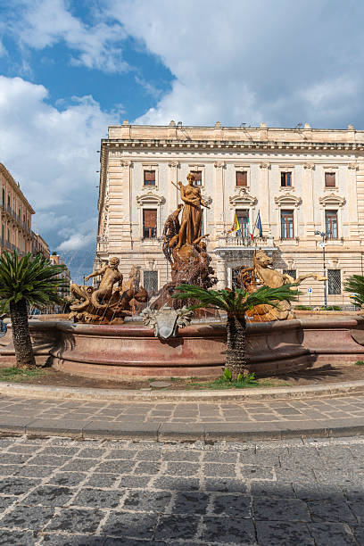 Fountain Of Diana In Syracuse