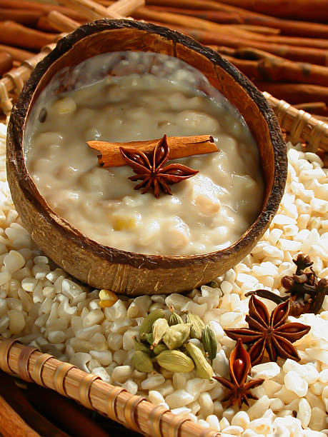 Brazilian corn pudding dessert
