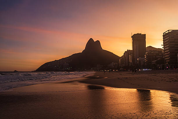 istock Sunset at Leblon Beach, Ipanema - Rio de Janeiro 2244532934