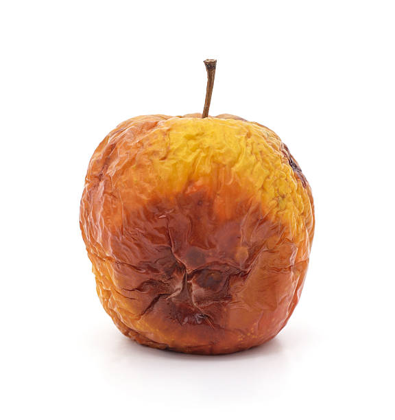 istock Rotten and wrinkled apple. 2244566259
