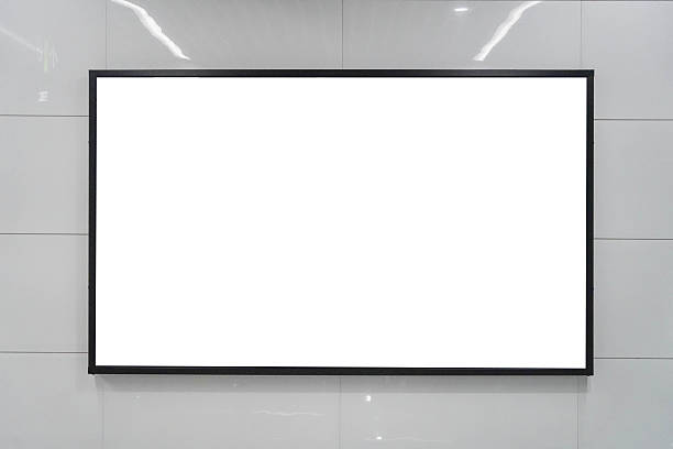istock Blank billboard mock up in a subway station, underground interior. Urban light box inside advertisement metro airport vertical. 2244571262