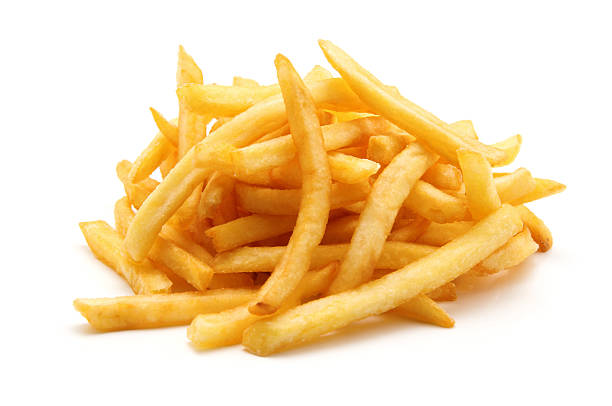 istock potato fry on white isolated background 2244572195