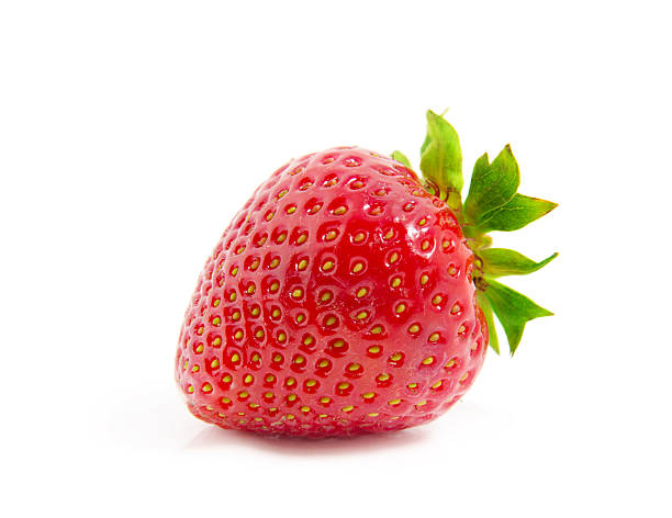 istock Strawberry isolated on white background 2244572324