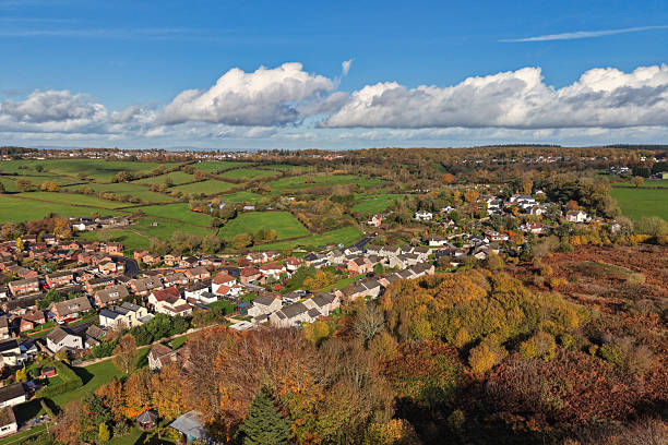 istock Coleford aerial photo 2244572782