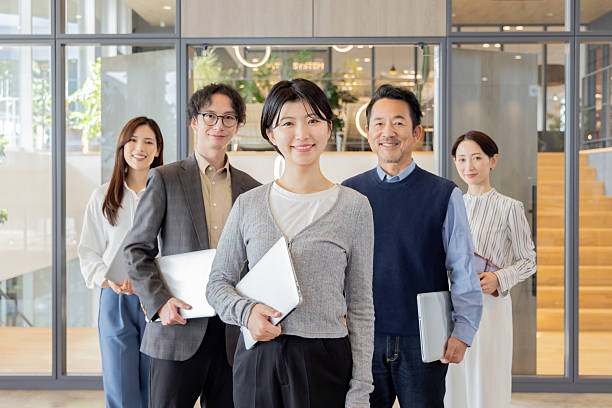 istock Group of Asian people working in a designer's office 2244574579
