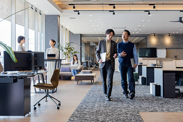istock Group of Asian people working in a designer's office 2244575203