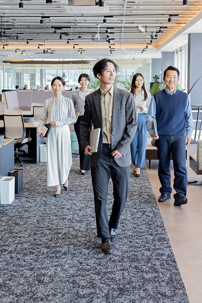 istock Group of Asian people working in a designer's office 2244575969