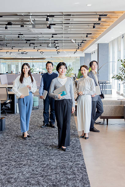 istock Group of Asian people working in a designer's office 2244576164